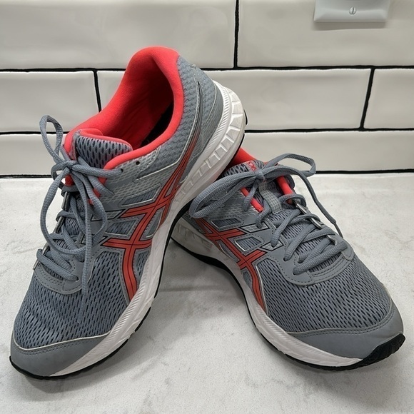 Women's ASICS GEL-Contend 6 Running Sneaker Sheet Rock/Diva Pink 8.5 - Picture 12 of 16